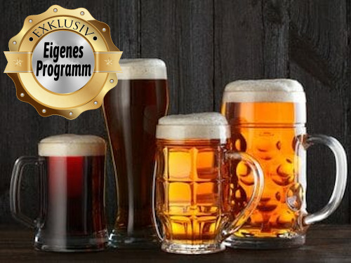 Draft beer tasting eigenes Programm Siegel