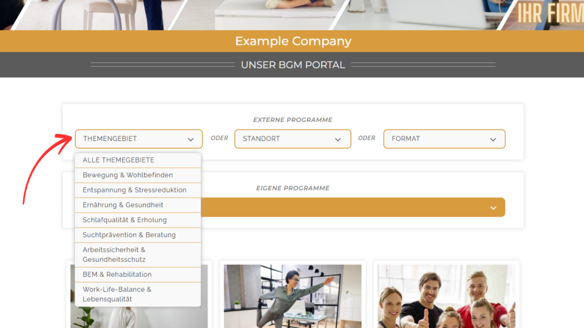 Anleitung_BGM-Portal_Example Company_Erstellung Programme 6 5