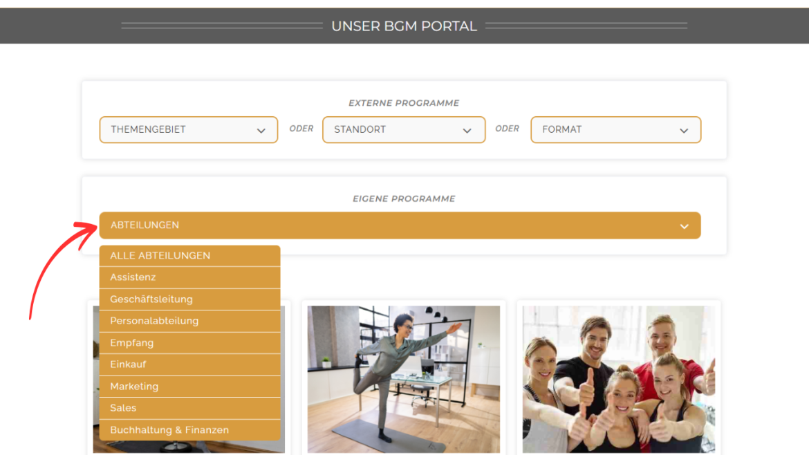 Anleitung_BGM-Portal_Example Company_Erstellung Programme 7 8