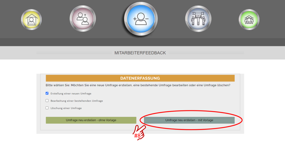 Image Umfrage mit Vorlage 6