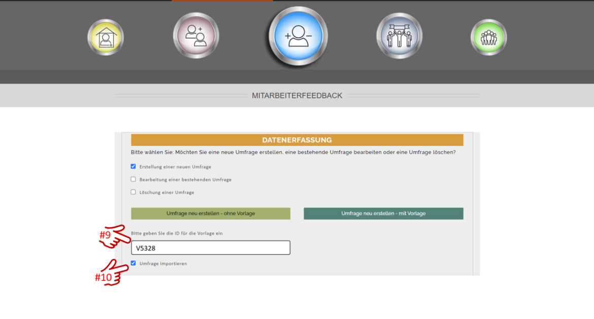 Image Umfrage mit Vorlage 7