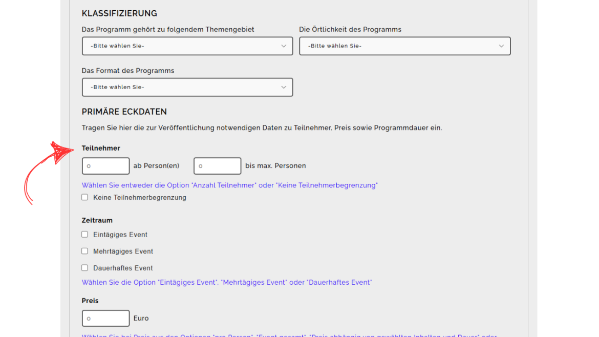 Anleitung_BGM-Portal_Example Company_Datenerfassung-extern 8 Dateneingabe extern BGM Portal 9