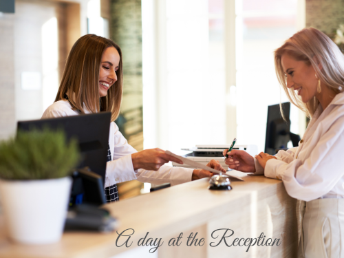 Ein Arbeitstag an unserer Hotelrezeption 2 Tag an der Rezeption 01 1